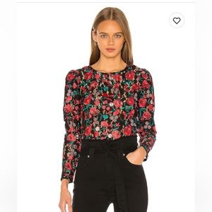 Lovers + Friends Lace Floral Longsleeve